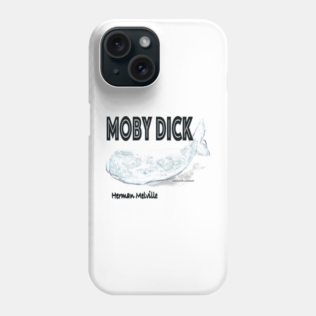 Moby Dick Phone Case by KayeDreamsART