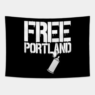 FREE PORTLAND - FREE SPEECH SHOP Tapestry