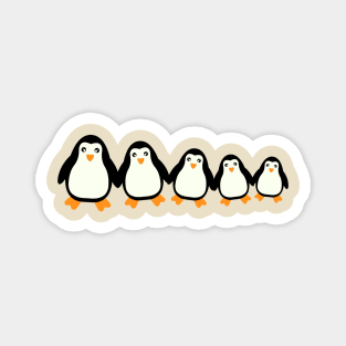 Penguin Friends Magnet