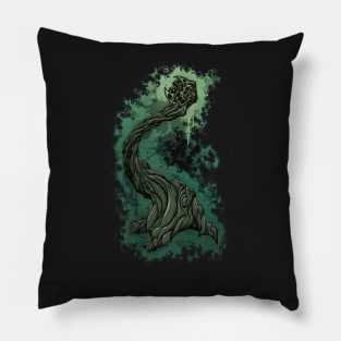 Gnarly Moon Tree Pillow