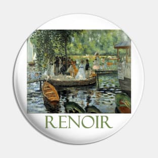 La Grenouillère by Pierre Auguste Renoir Pin