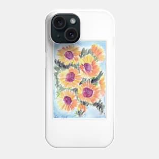 More bunches of sunflowers Phone Case