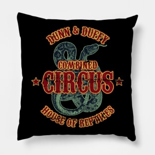 Dunn & Duffy Combined Circus ✅ House of Reptiles Pillow