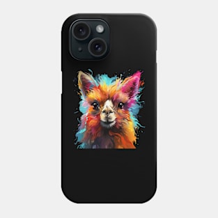 Alpaca Rainbow Phone Case