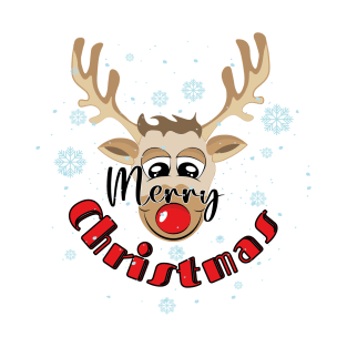 Reindeer Merry Christmas T-Shirt