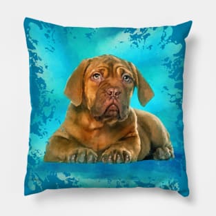 Dogue de Bordeaux Puppy Pillow