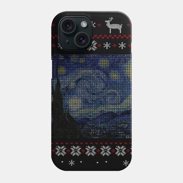 starry night ugly christmas Phone Case by FandomizedRose