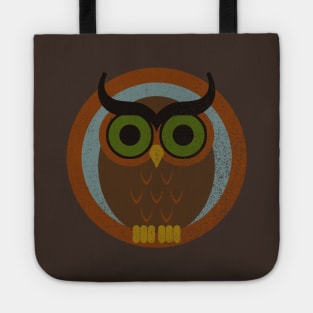 70s Style Owl (faded) Tote