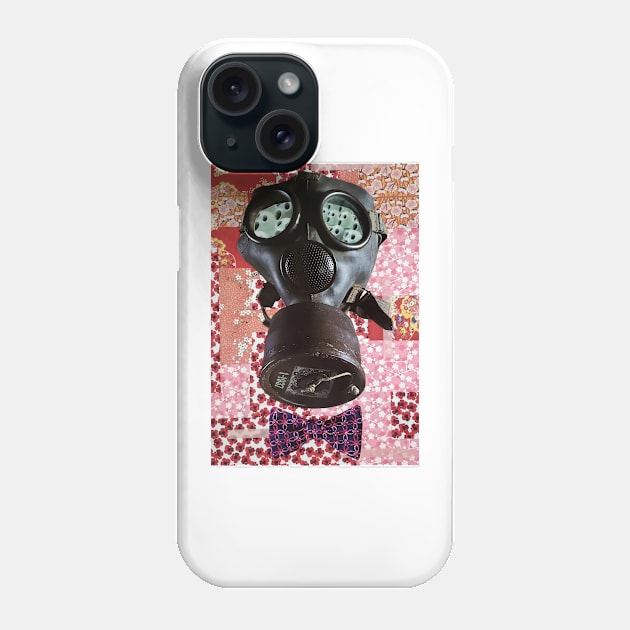 Maximalist Gas Mask Phone Case by The Petty Details