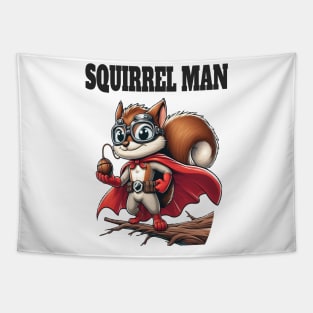 Squirrel Man Tapestry