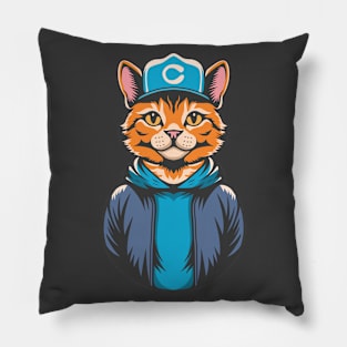 Cool Stylish Cat Pillow