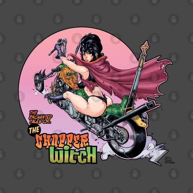 Enchanted Tales of The Chopper Witch by Tonikoro Memed Tees