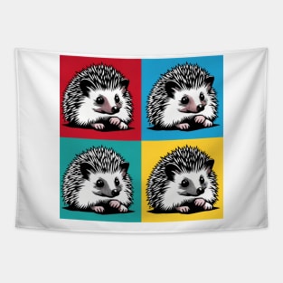 Pop Hedgehog Art - Cute Hedgehogs Tapestry