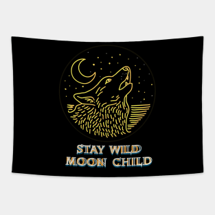 Stay Wild - Moon Child Tapestry