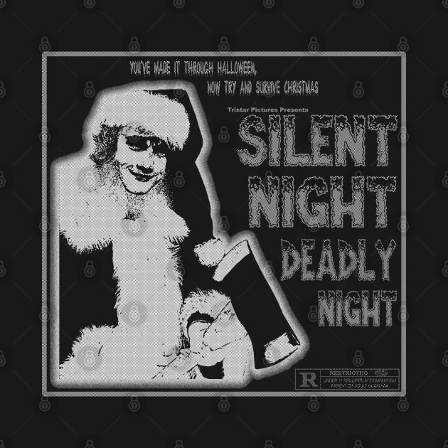 Silent Night Deadly Night Ad by crowjandesigns