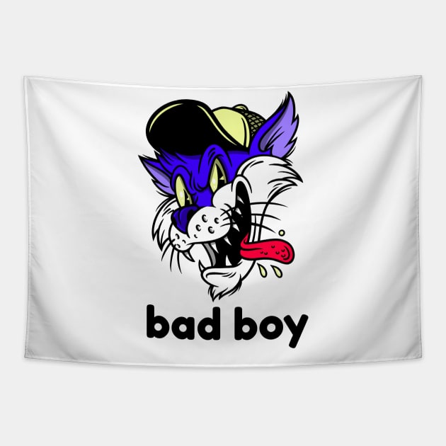 bad boy Tapestry by White Rabbit