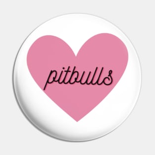 Pitbull Lover Pin