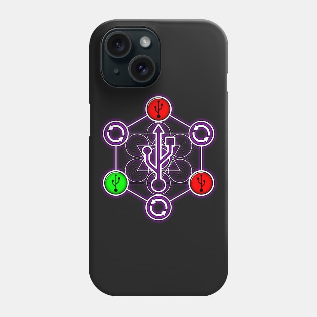 USB - The Third Time. Every Time Phone Case by ilcalvelage