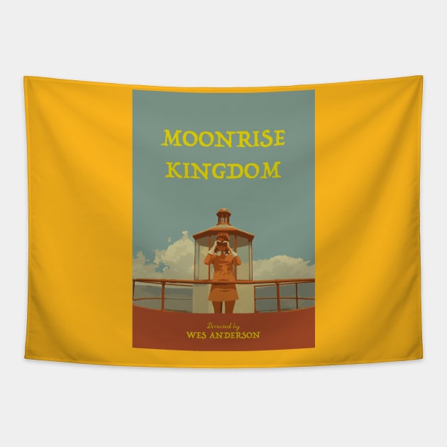 Moonrise Kingdom Tapestry by AquaMockingbird