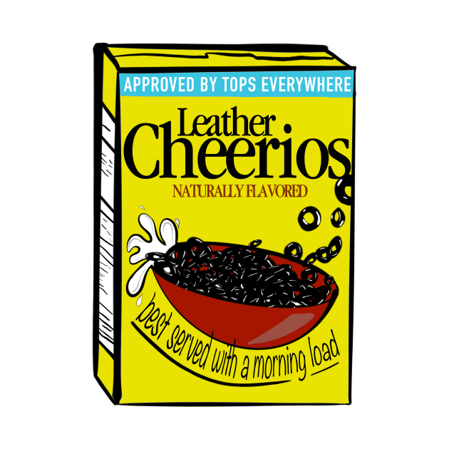 Leather Cheerios by RawChromeDesign