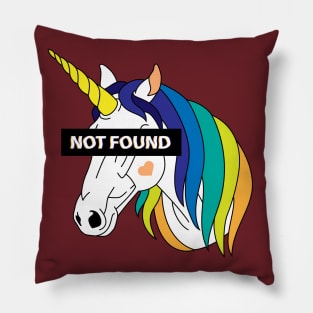 Lost Unicorn Pillow