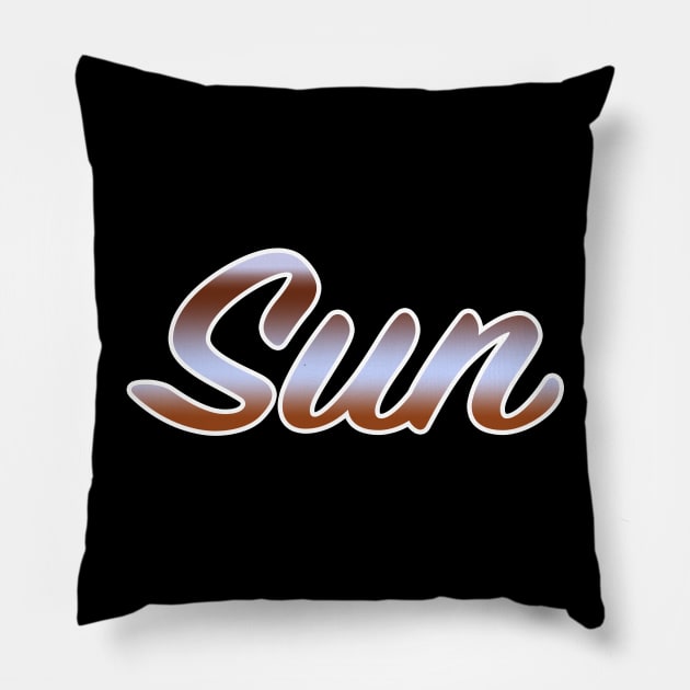Sun Pillow by lenn