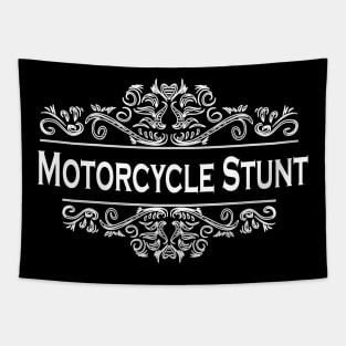 sports Motorcycle Stunts Tapestry