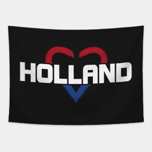 i love Nedherlands / ik hou van Nederland themed graphic design Tapestry