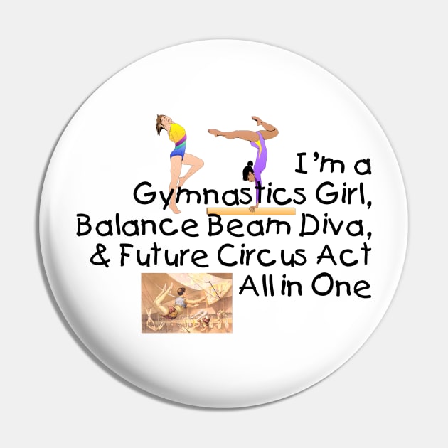 Gymnastics All in One Pin by teepossible