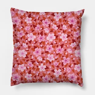 Sakura Flower Pillow