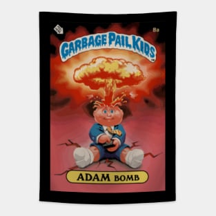 Garbage Pail Kids - Adam Bomb Vector Tapestry