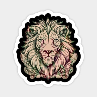 Lion Head Magnet