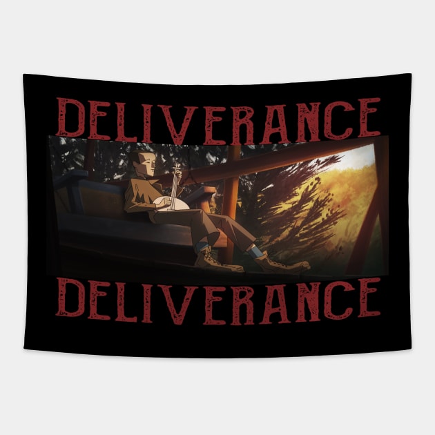 Dueling Banjos - Deliverance Tapestry by sythelum