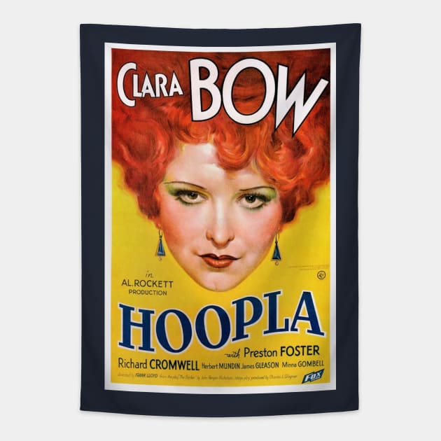 Hoop-La Movie Poster Tapestry by Noir-N-More