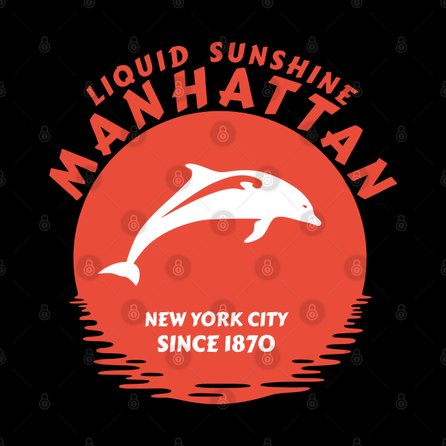 Manhattan - Liquid Summer Since 1870 by All About Nerds