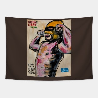 Lucha Libre Tapestry