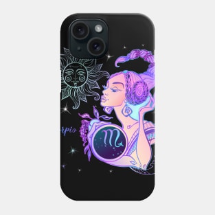 Scorpio Astrology Horoscope Zodiac Birth Sign Gift for Women Phone Case