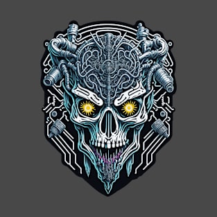 Cyborg Heads S02 D92 T-Shirt