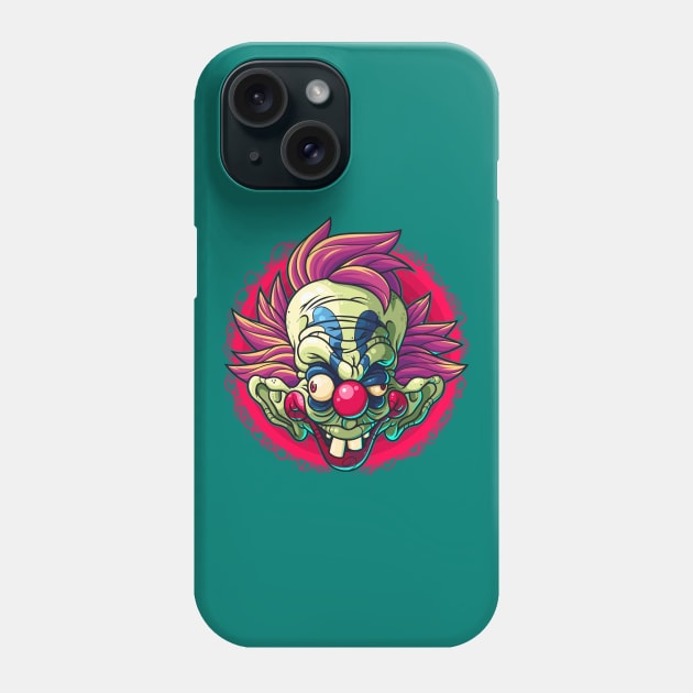 Killer Clown Phone Case by ArtisticDyslexia