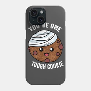 You're One Tough Cookie Funny Get Well Soon Humor Sarcasm Phone Case