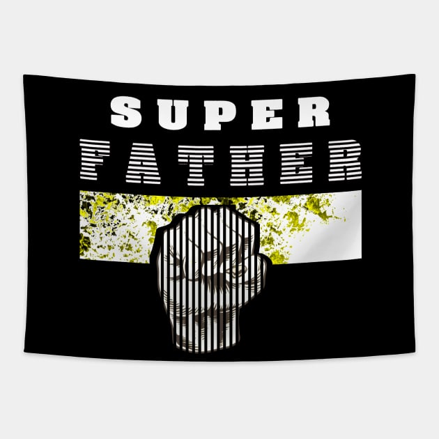 Super Father Tapestry by BaronBoutiquesStore