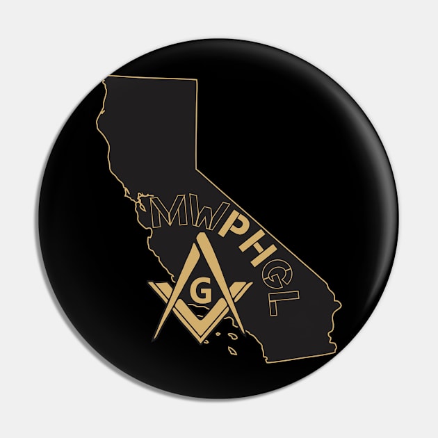 MWPHGLCA - Black & Gold Pin by Brova1986