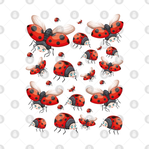 Cute Ladybug Design Is a Cool Ladybug by Estrytee
