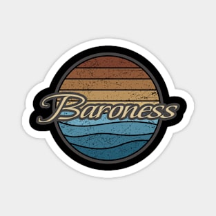 Baroness Retro Waves Magnet