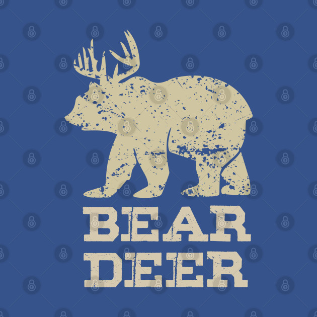 Discover Bear Deer Shirt - Bear Deer - T-Shirt