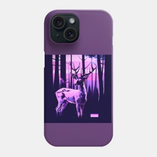 Pink Vaporwave Buck Phone Case