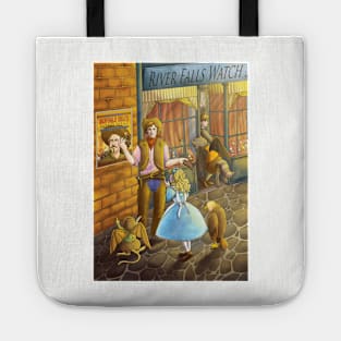 The Cowboy On River Street Tote