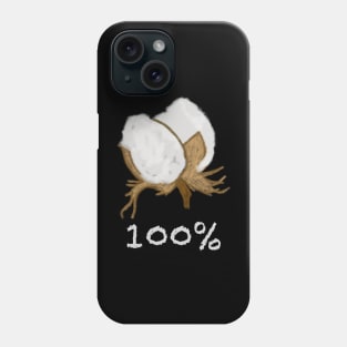 100% Cotton Phone Case