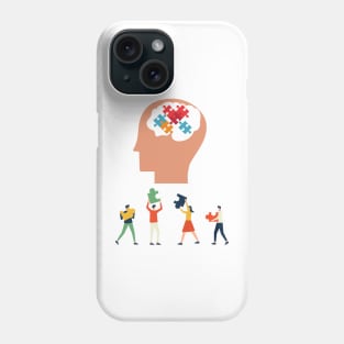 Brain Puzzle Phone Case