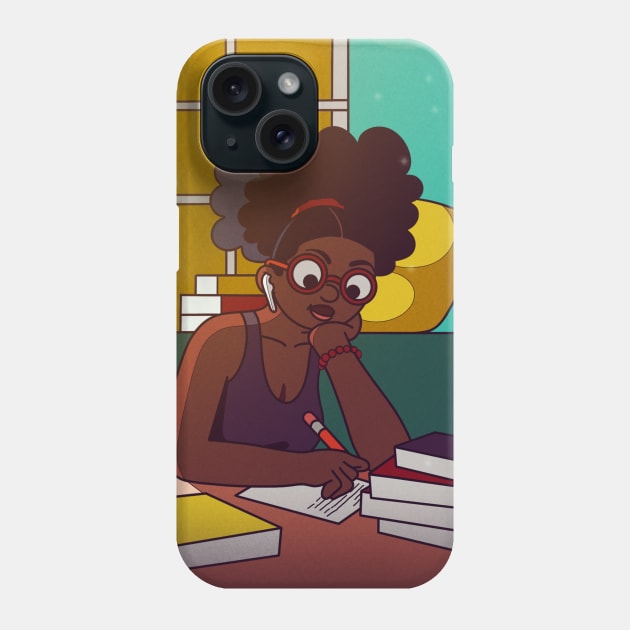 Seeker of Knowledge Phone Case by artofbryson